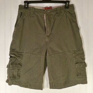 World Peace Spec, Army Green Cargo Shorts, 34